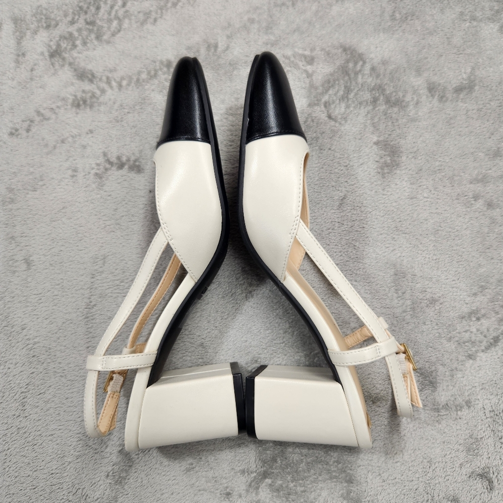 Nine West Unda Dress Pumps, New Without Tags, Block,Covered heel 2.4" - Picture 7 of 7